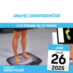 formation analyse baropodometrie